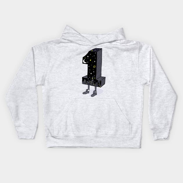 One Night Kids Hoodie by gtee